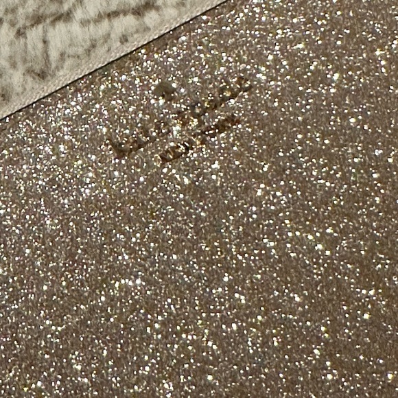 EUC Kate Spade Large Glitter Wallet (Gold) - Picture 2 of 9